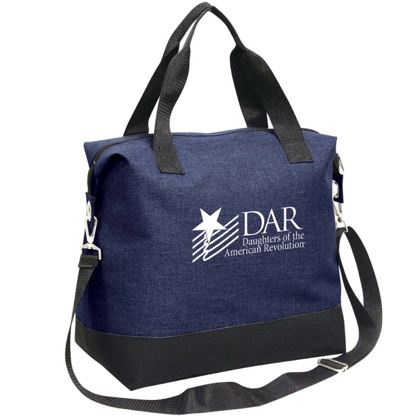 tote features a large compartment and a zip top a small... from ASI 79384 Preferred Nation Inc