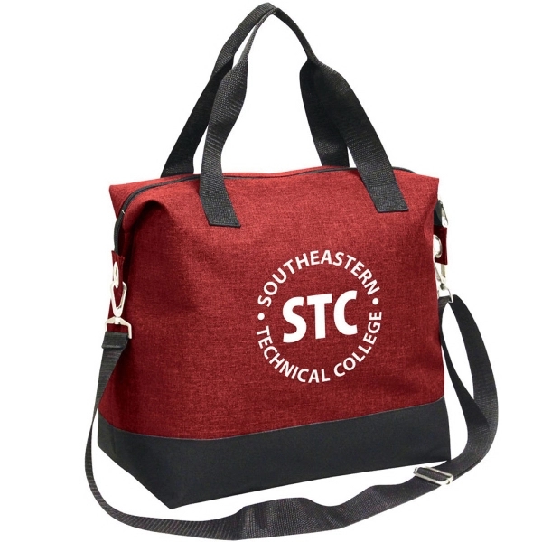tote features a large compartment and a zip top a small... from ASI 79384 Preferred Nation Inc