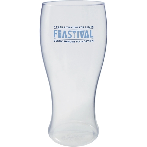 16 oz. Clear Plastic Blow-Molded PVC Pilsner Beer Glass.  Unbreakable,... from ASI 61952 Howw Mfg Co Inc / Howw USA
