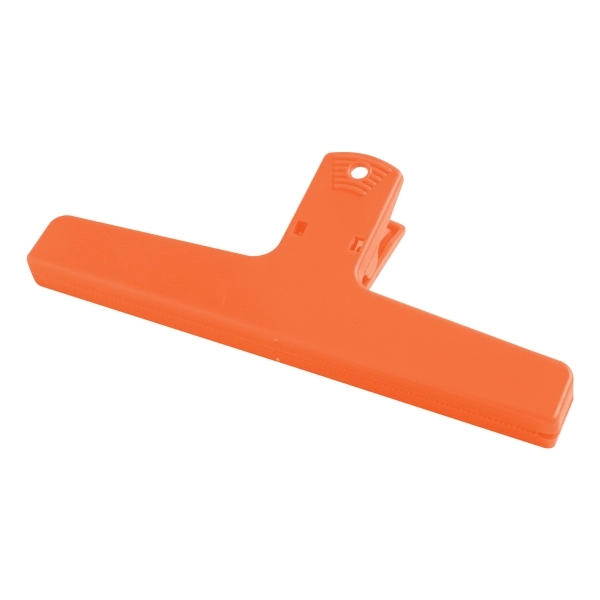 6" chip bag clip clip with gripper teeth and metal spring... from ASI 52840 Evans Manufacturing