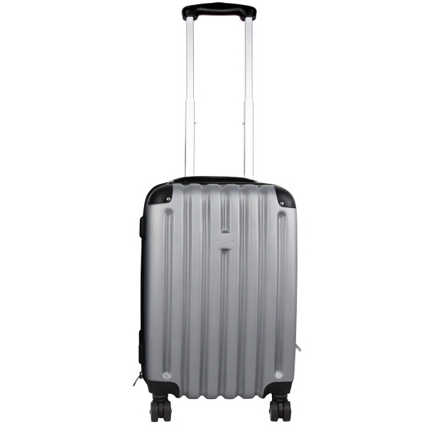 ABS plastic hardshell, this 20in  suitcase features a clever expandable... from ASI 79384 Preferred Nation Inc