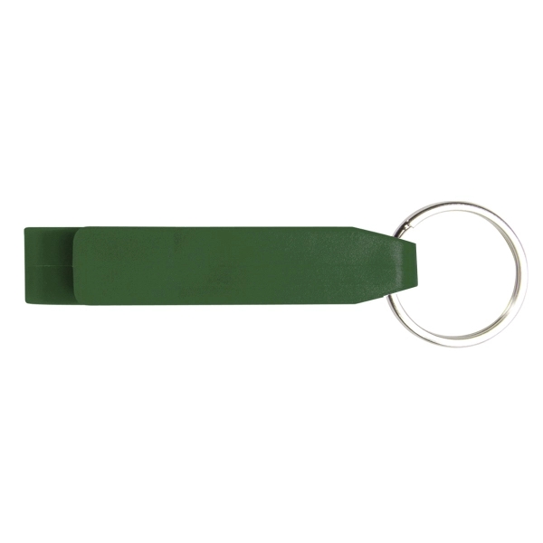 Bottle opener keychain (1/2" x 2 1/2" x 11/16") with stainless... from ASI 52840 Evans Manufacturing