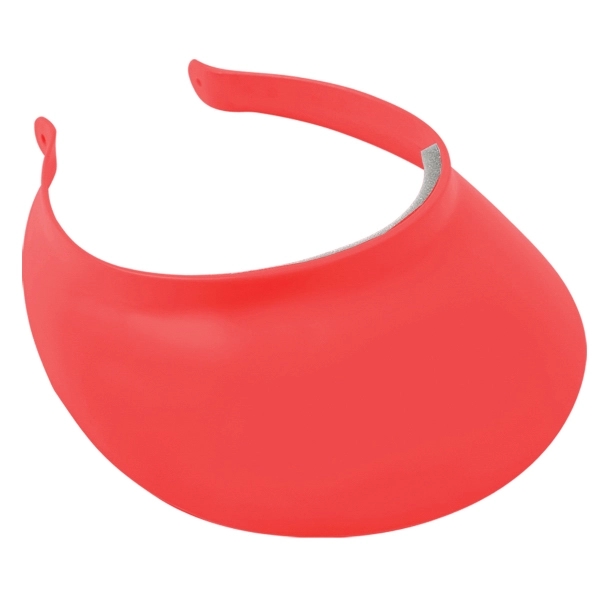 One-size-fits-most sun visor (9" x 7 3/4" x 2") with adjustable... from ASI 52840 Evans Manufacturing