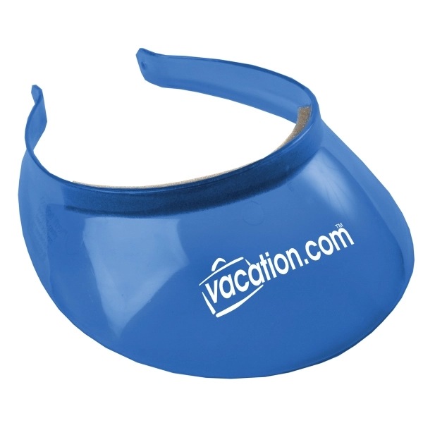 One-size-fits-most sun visor (9" x 7 3/4" x 2") with adjustable... from ASI 52840 Evans Manufacturing