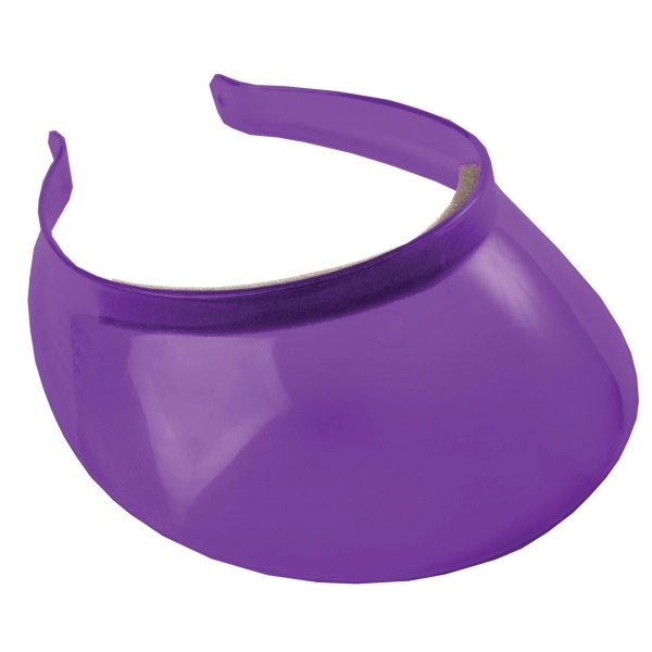 One-size-fits-most sun visor (9" x 7 3/4" x 2") with adjustable... from ASI 52840 Evans Manufacturing