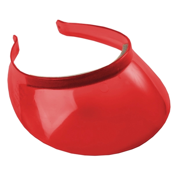 One-size-fits-most sun visor (9" x 7 3/4" x 2") with adjustable... from ASI 52840 Evans Manufacturing