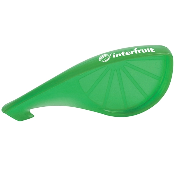 Citrus peeler kitchen tool with a wedge design on the handle... from ASI 52840 Evans Manufacturing