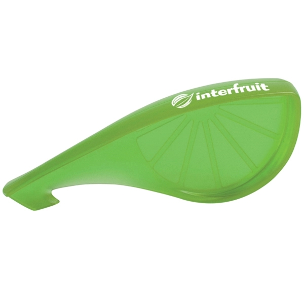 Citrus peeler kitchen tool with a wedge design on the handle... from ASI 52840 Evans Manufacturing