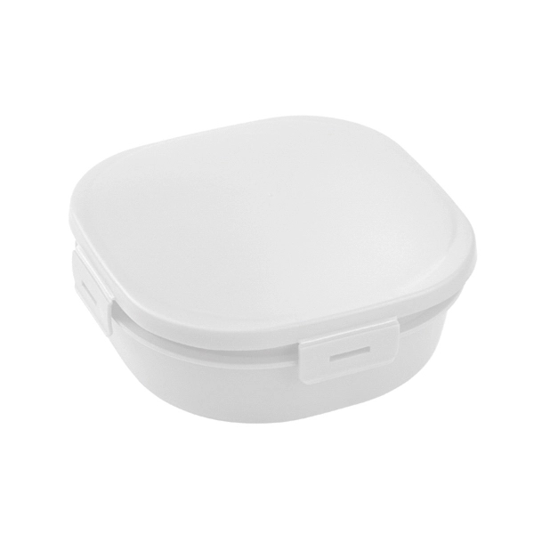 Food container that holds salad and salad dressing separately with snap... from ASI 52840 Evans Manufacturing