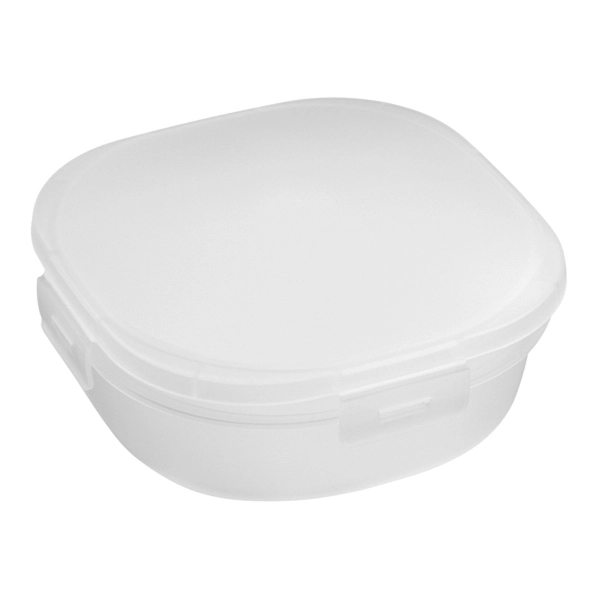 Food container that holds salad and salad dressing separately with snap... from ASI 52840 Evans Manufacturing