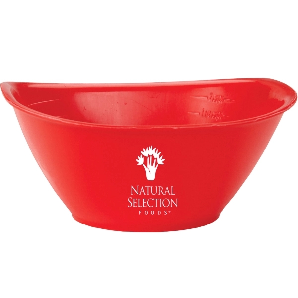 Bowl with measurement markings that holds two cups of dry or... from ASI 52840 Evans Manufacturing