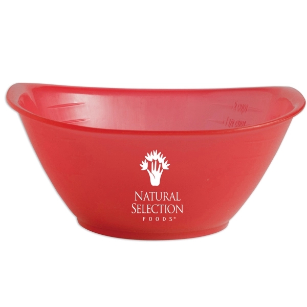 Bowl with measurement markings that holds two cups of dry or... from ASI 52840 Evans Manufacturing