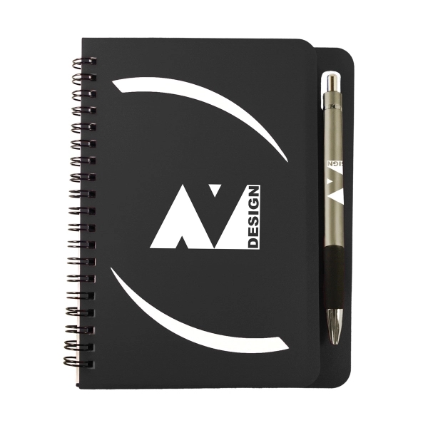 5" x 7" spiral notebook available in multiple colors with 70... from ASI 52840 Evans Manufacturing