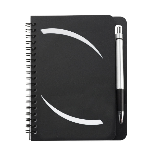 5" x 7" spiral notebook available in multiple colors with 70... from ASI 52840 Evans Manufacturing