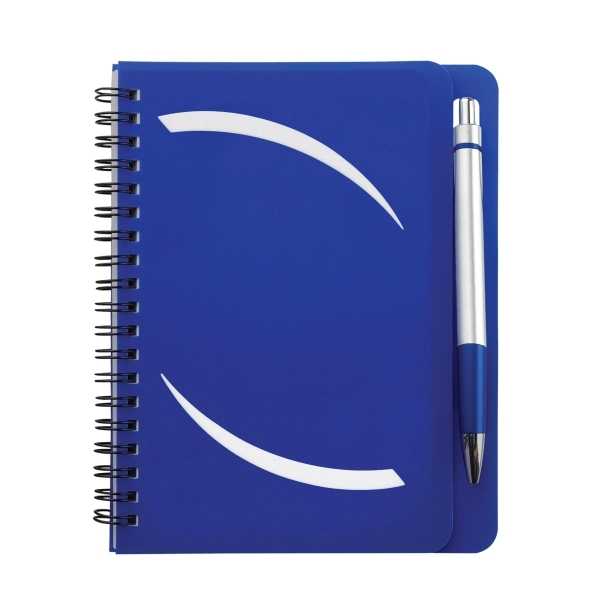 5" x 7" spiral notebook available in multiple colors with 70... from ASI 52840 Evans Manufacturing