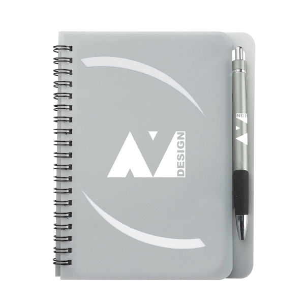 5" x 7" spiral notebook available in multiple colors with 70... from ASI 52840 Evans Manufacturing