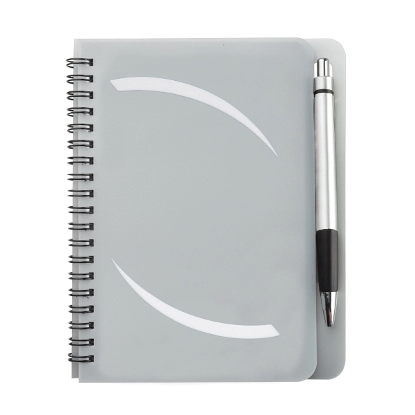 5" x 7" spiral notebook available in multiple colors with 70... from ASI 52840 Evans Manufacturing
