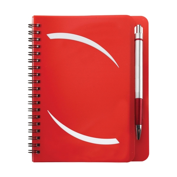 5" x 7" spiral notebook available in multiple colors with 70... from ASI 52840 Evans Manufacturing