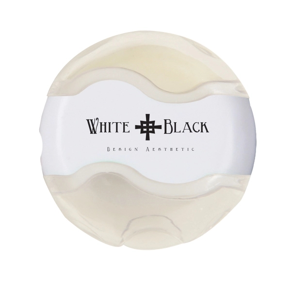 2-in-1 eraser and pencil sharpener with a cap on each end... from ASI 52840 Evans Manufacturing