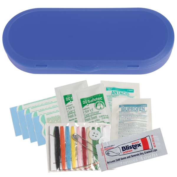 First aid kit with mix and match options for the uniquely... from ASI 52840 Evans Manufacturing / Evans