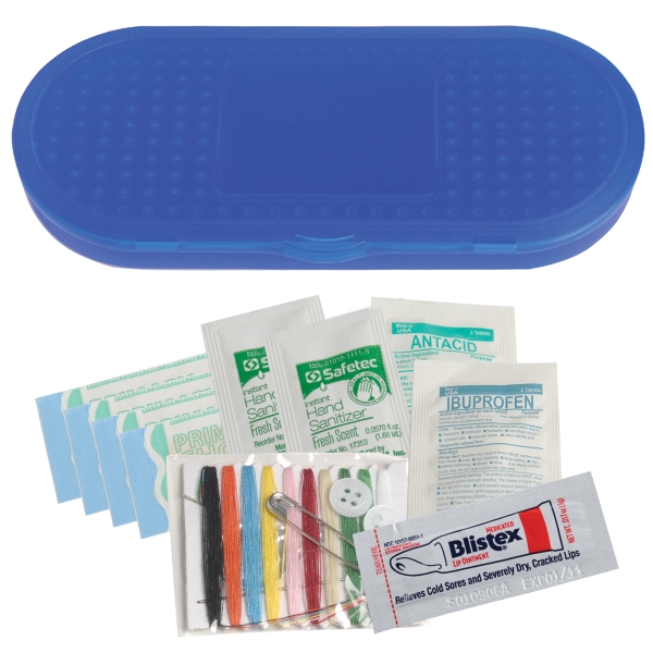 First aid kit with mix and match options for the uniquely... from ASI 52840 Evans Manufacturing / Evans