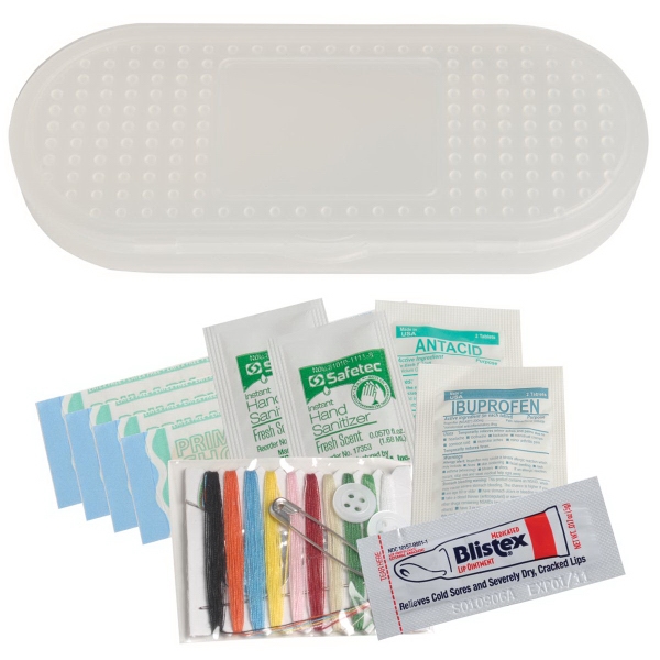 First aid kit with mix and match options for the uniquely... from ASI 52840 Evans Manufacturing / Evans
