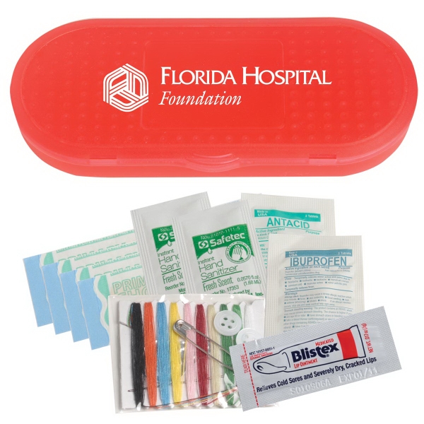 First aid kit with mix and match options for the uniquely... from ASI 52840 Evans Manufacturing / Evans