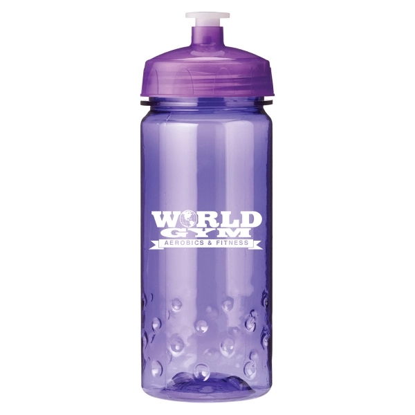 16 oz. sport water bottle with leak-resistant, push-pull lid, made from... from ASI 52840 Evans Manufacturing