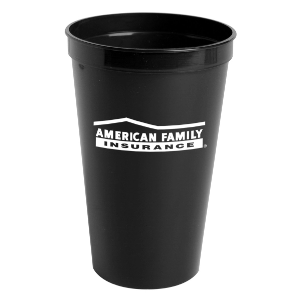 22 oz. stadium cup made of BPA-free, food-grade material.... from ASI 52840 Evans Manufacturing