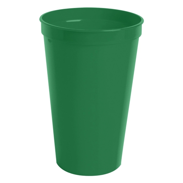 22 oz. stadium cup made of BPA-free, food-grade material.... from ASI 52840 Evans Manufacturing