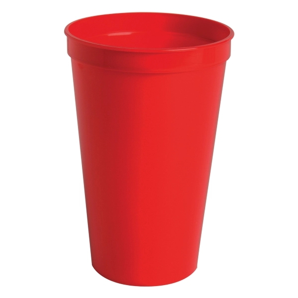 22 oz. stadium cup made of BPA-free, food-grade material.... from ASI 52840 Evans Manufacturing