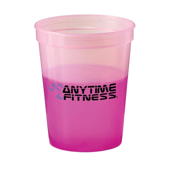 16 oz. stadium cup with color-changing properties.... from ASI 52840 Evans Manufacturing