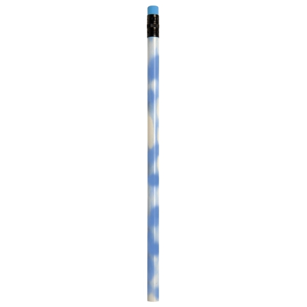 7 1/2" x 5/16" mood pencil with matching eraser that changes... from ASI 52840 Evans Manufacturing / Jo-Bee
