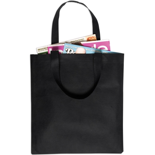 Non woven tote bag made from 80 GSM non-woven polypropylene, measures... from ASI 52840 Evans Manufacturing