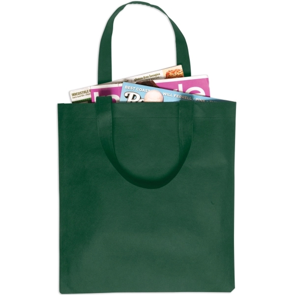 Non woven tote bag made from 80 GSM non-woven polypropylene, measures... from ASI 52840 Evans Manufacturing