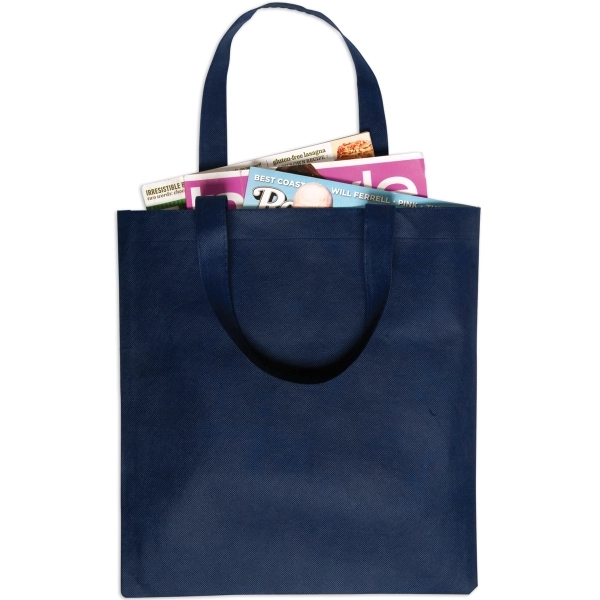 Non woven tote bag made from 80 GSM non-woven polypropylene, measures... from ASI 52840 Evans Manufacturing