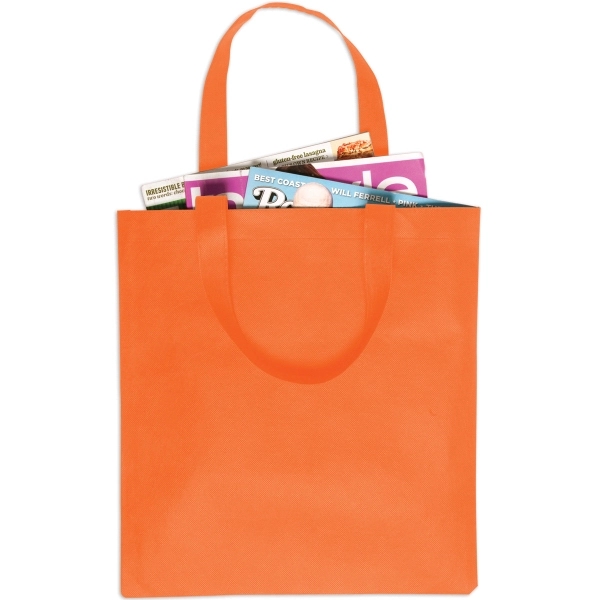 Non woven tote bag made from 80 GSM non-woven polypropylene, measures... from ASI 52840 Evans Manufacturing