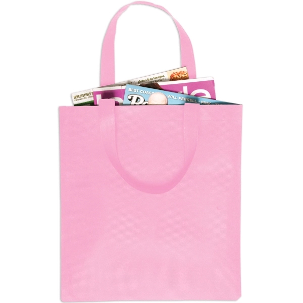 Non woven tote bag made from 80 GSM non-woven polypropylene, measures... from ASI 52840 Evans Manufacturing