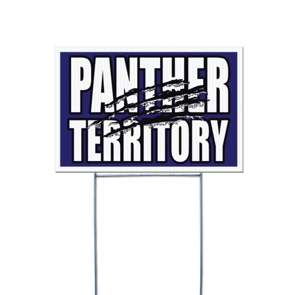 Yard Signs - Screen Printed.... from ASI 77280 Pepco Poms / Pepco Poms