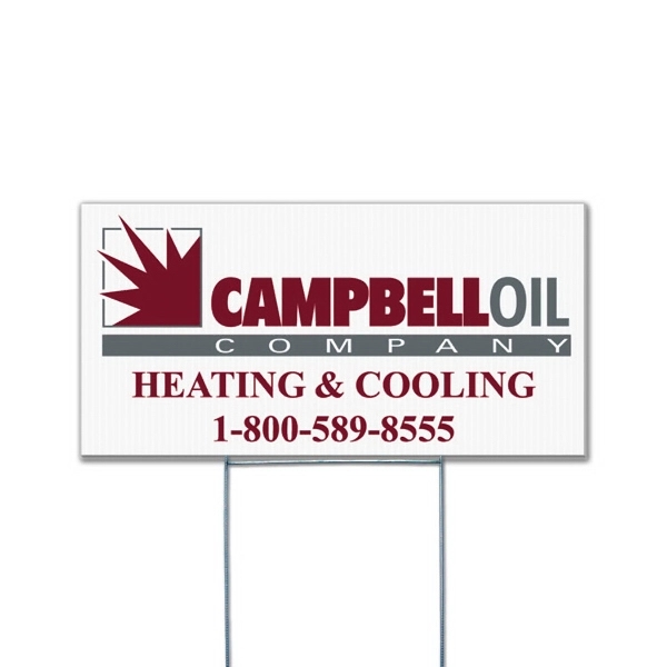 Yard Signs - Screen Printed.... from ASI 77280 Pepco Poms / Pepco Poms