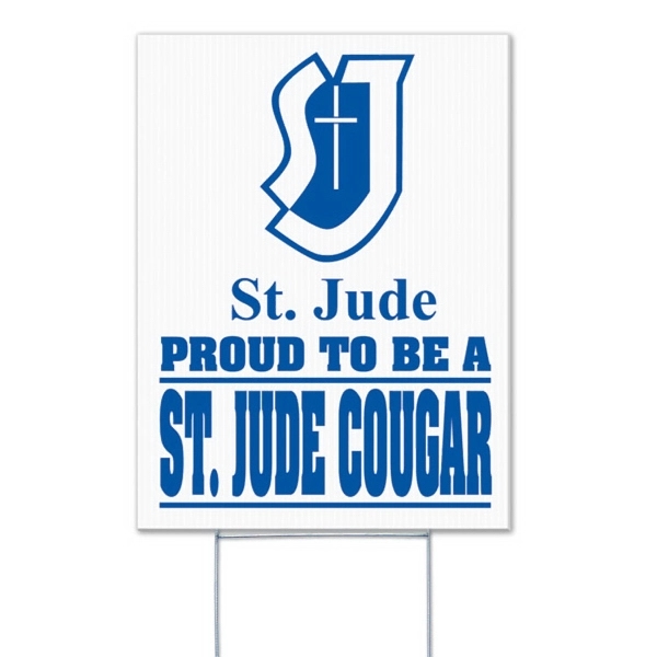 Yard Signs - Screen Printed.... from ASI 77280 Pepco Poms / Pepco Poms