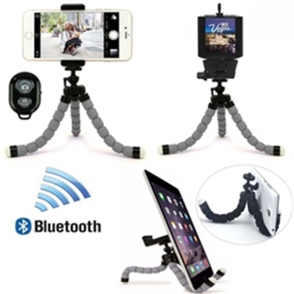 Universal Tripod + Bluetooth Shutter for Smartphones and Tablets.... from ASI 79909 Promotek