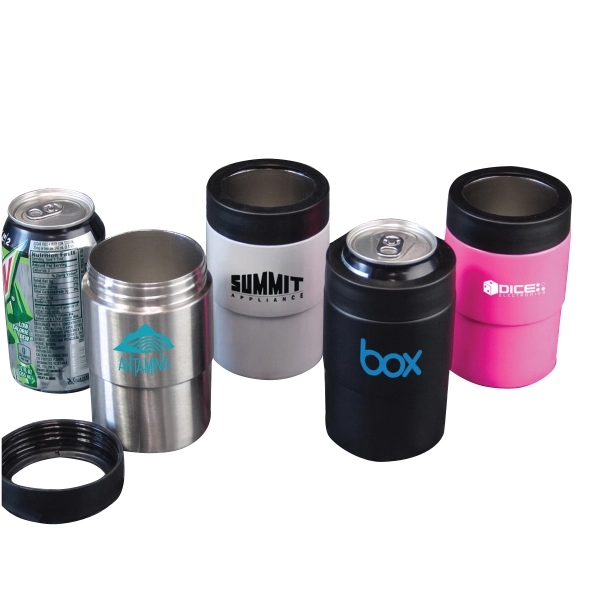 Double wall vacuum insulated can cooler... from ASI 99030 Zipline / Zipline®