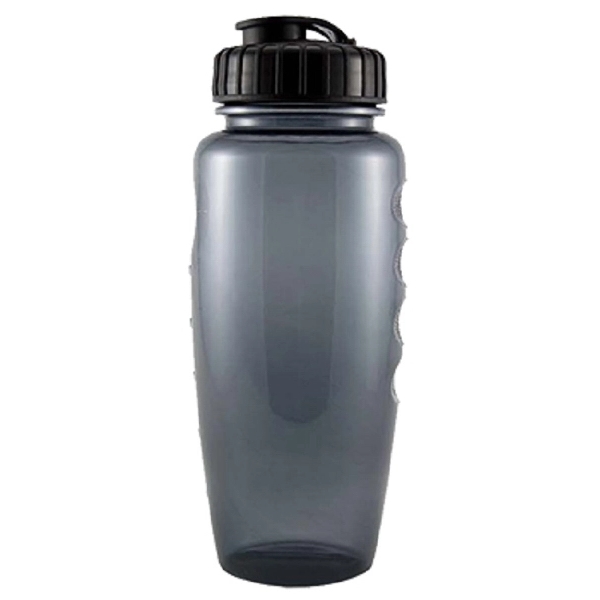 30 oz. "Gripper" Poly-Clean sports bottle with Super-Sipper, perfect for staying... from ASI 67075 Leprechaun Promotions, LLC / Leprechaun Promotions