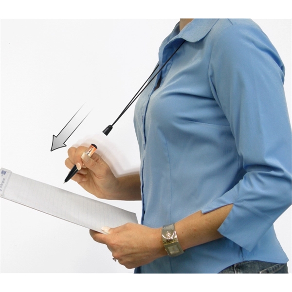 Pen with powerful magnetics on breakaway lanyard.... from ASI 39850 The Bentcil Company / Bentcils™