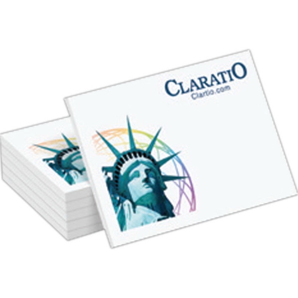 Custom printed 6 note pads set with 50 sheets per note... from ASI 91240 3M/Promotional Markets Dept