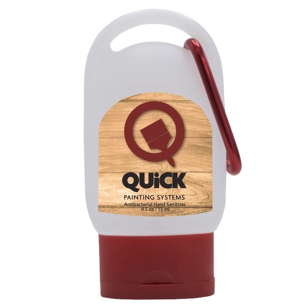 1 oz. plastic bottle of hand sanitizer with a colored cap... from ASI 90807 Tekweld