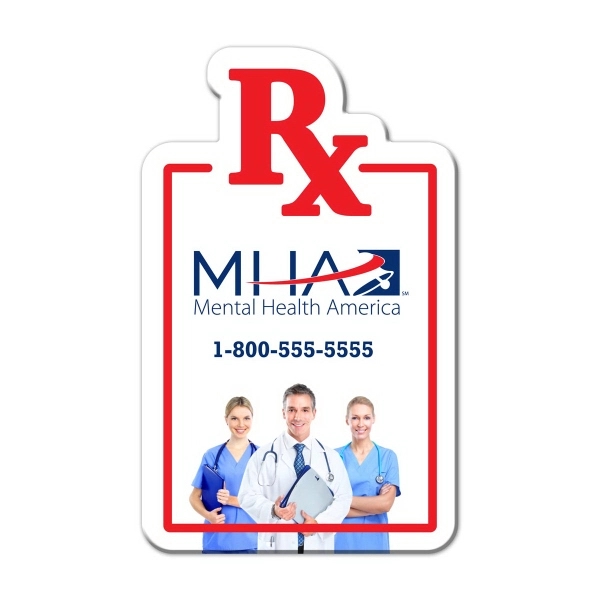 Full-color magnet shaped like an RX prescription pad... from ASI 90807 Tekweld