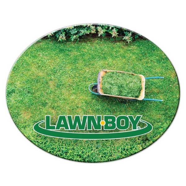 Oval-shaped magnet with full-color imprint... from ASI 90807 Tekweld