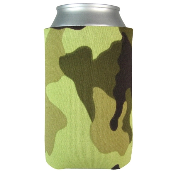 USA-made collapsible FoamZone can cooler with bottom imprint, ideal for custom... from ASI 67075 Leprechaun Promotions, LLC / Leprechaun Promotions